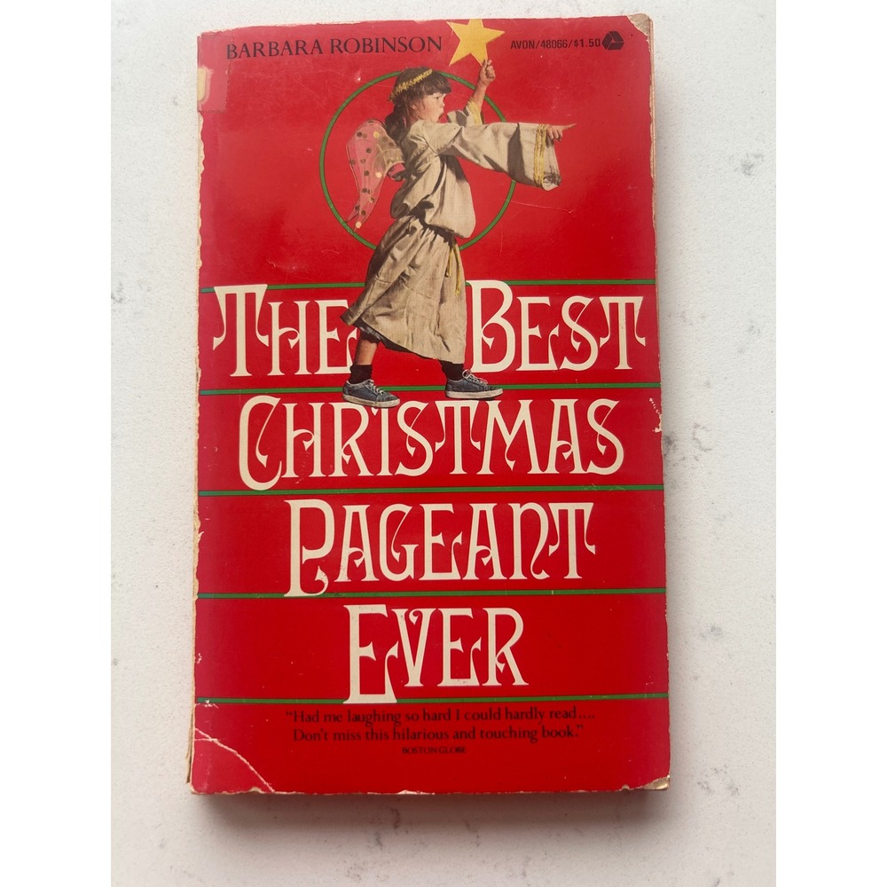 The Best Christmas Pageant Ever Barbara‎ Robinson Vintage Paperback Book 1979